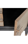 TV cabinet Bloomville brass shagreen - 3