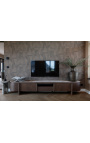 Valyron TV skriňa v dubov s mramorovým efektom Keramic Top - 220 cm - 2