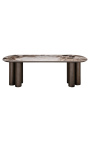 Valyron Jedálenský stôl v Dub s mramorovým efektom Keramic Top - 230 cm - 3