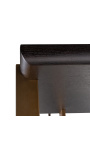 Struttura a muro Structura con specchio in carbone di rovere antracita e cornice in oro spazzolato 218 cm - 7