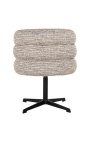 Dining chair Alexander Jones beige coco swivel (Chadwick) - 8 - 4
