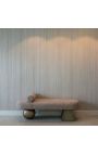 Bench Alexander Jones brown tweed fire retardant (Geneva) - 3