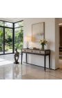 ERYNDOR SHAGREEN EFFECT CONSOLE LENTELĖ BLACK OAK - 165 cm