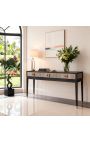 ERYNDOR SHAGREEN Effect Console tabel musta tamm - 165 cm