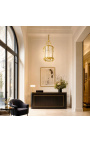 Velký hala Lantern Gilted bronz Louis XVI Styl - 50 cm O - 5