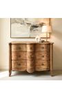 Commode 3 ladica samostrela prirodnog drva - 6