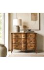 Commode 3 ladica samostrela prirodnog drva - 5