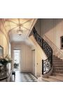 Round hall lantern patinated bronze 30 cm - 6