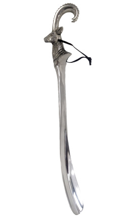 Shoehorn grote aluminium "Hoofd Ibex"