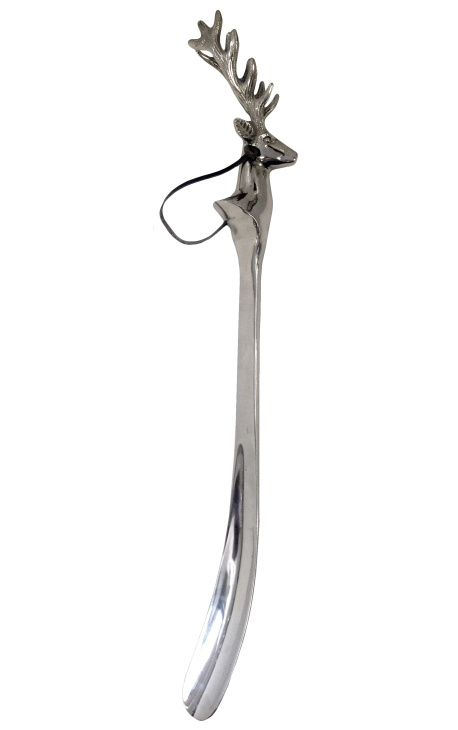 Shoehorn stora aluminium "Head Deer"