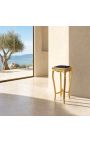 Lang model Golden Side Bordkraftformet Louis XV Style Black Marble Top - 5