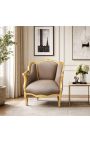 Bergere krēsls Ludvika XV stilā - 7