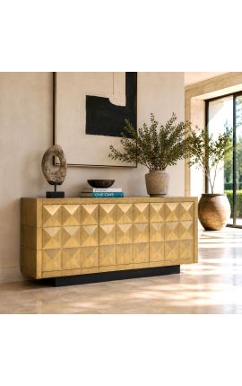 GLASTON Latão escovado com formas geométricas - 180 cm - 2