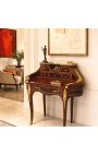 Desk "Bonheur Du Jour" Marquetry Wood, Napoleon III styl - 7