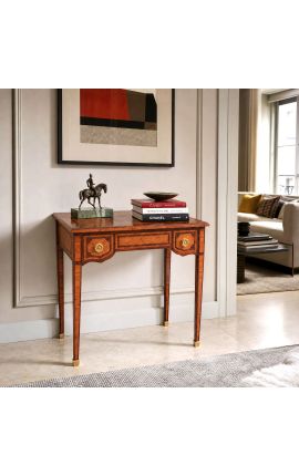Louis XVI style writing skrivebord med marquetry - 2
