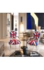 "Union Jack" poltrona barroca de Louis XV estilo de estilo e prata - 2