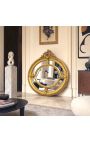 Mirall oval horitzontal del Gran Baroque Louis XVI Parcs de bordells d'estil - 4