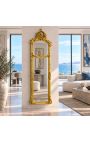 Louis XV Rocaille stil psyke spejl med to spejle - 3