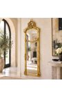 Louis XV Rocaille stila psihes spogulis ar diviem spoguļiem - 7