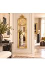 Speilpsyke Louis XV stil forgylt med kvinnelig profil - 6