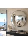 Large convex round mirror called "witch mirror" - Ø 90cm - 3