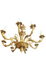 Grand lustre de style Louis XV Rocaille avec 8 bras