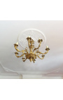 Grand chandelier Louis XV Rocaille style with 8 arms 