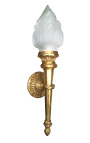 Stor sconce fakkel bronse Empire stil