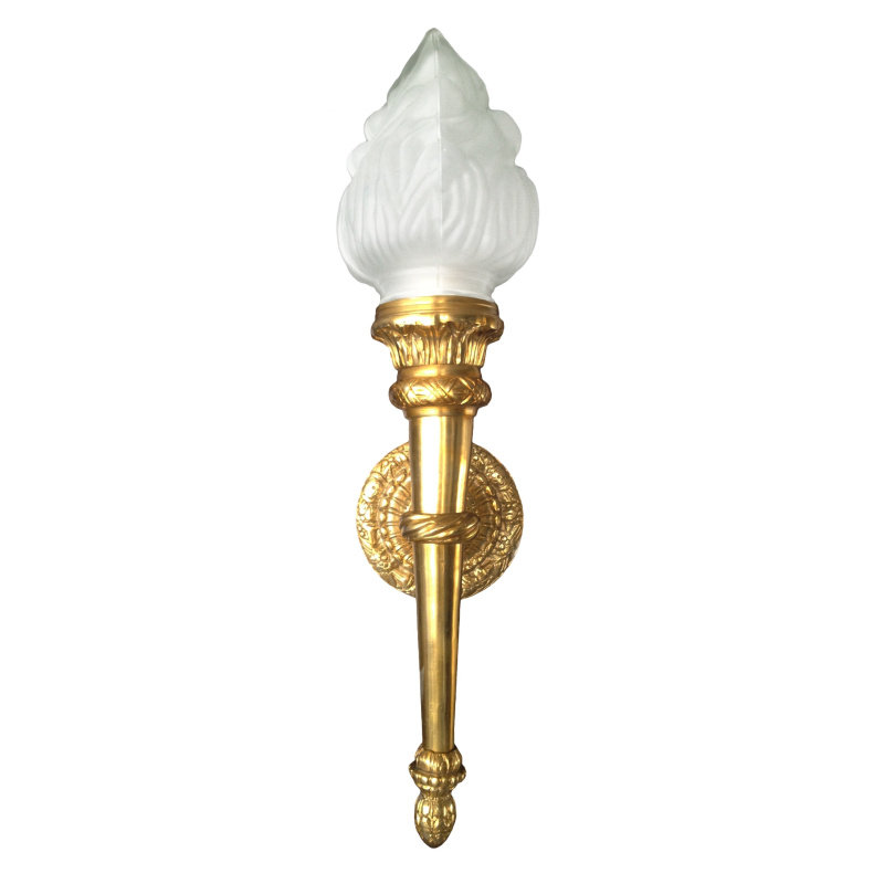 Large sconce torch bronze style