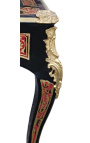 Grande mesa estilo Napoleão III com marchetaria Boulle - 25
