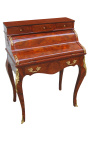 Louis XV Stil-Roll-Top-Sekretär mit 7 Schubladen und Marquetrie - 10