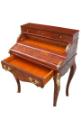 Louis XV Stil-Roll-Top-Sekretär mit 7 Schubladen und Marquetrie - 11