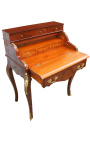 Louis XV Style Roll-Top Sekretær med 7 skuffer og marquetry - 14