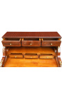 Louis XV Stílusos roll-top titkár 7 fiókkal és markóta - 15