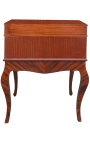 Louis XV Stile Roll-Top Secretary con 7 cassetti e intarsio - 20