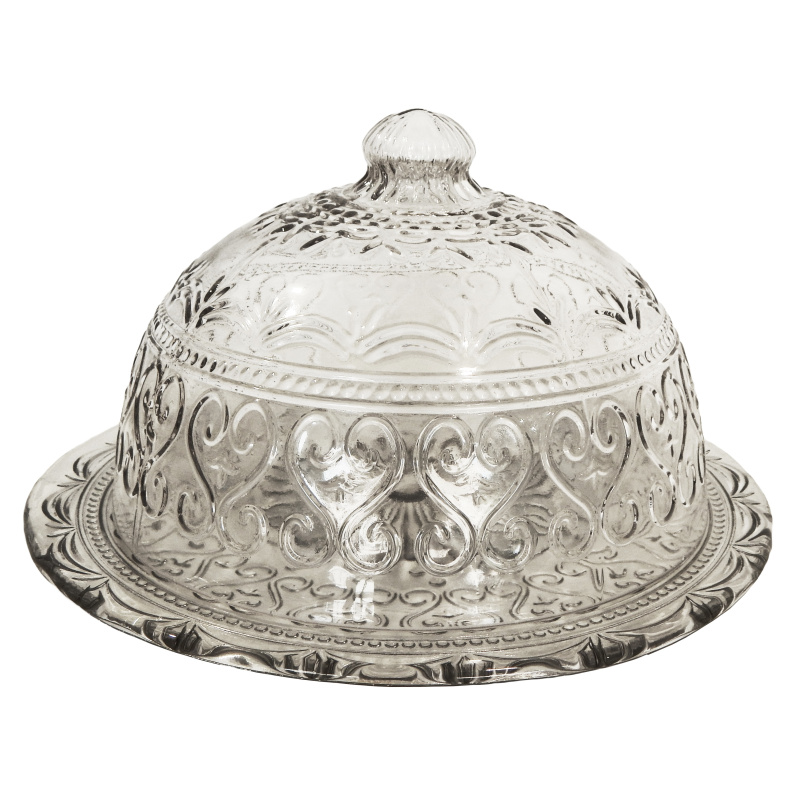Cloche A Gateau Ou A Fromage En Verre Avec Plateau Cloche A Gateau Ou A Fromage En Verre Avec Plateau