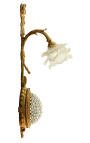 Stor lampett laget i bronse Louis XVI-stil med girlandere og bånd