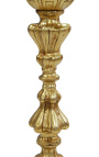 Talapzatú asztal Louis XV Stílusú bronz és üveglap - 14