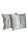 Cushion "Kingfisher" Grijs 40 x 40