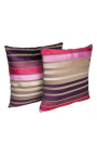 Cushion "Stripade" multicolor 40 x 40