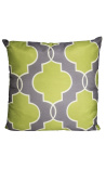 Cushion "Green Design" Grey 40 x 40