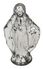 Vierge en verre mercurisé