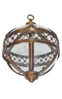 Okružni dvorani lantern patiniran bronz 40 cm