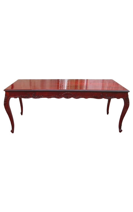 Barokni blagovaonski stol od mahagonija obojenog drveta