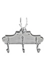 Coat rack aluminium "Deer Head" med 3 krokar