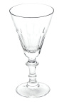 Ensemble de 6 verres à eau en cristal transparent