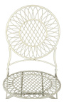 Tillverkad järn beige stol.Samling "Umbrella"