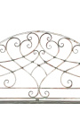 Wrought iron swing bench. Collection "Verdigris"
