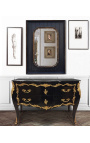 Suur baroki kompressor must, kuldbronsid, must marmor