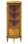 Erste französische Eckvitrine im Empire-Stil mit Intarsien aus Ulmenholz - 8